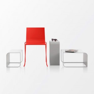 Mesa moderna Arumi 1 de diseño para exterior de Gandia Blasco