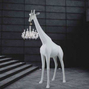 Lámpara de pie Giraffe in Love XL Outdoor Qeeboo