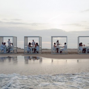 Merendero de Gandía Blasco. Pérgola de diseño para exterior de aluminio.