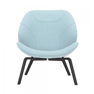 Butaca cómoda y espaciosa Eden para salón de Softline. Butacas de diseño nórdico.