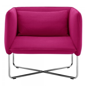 Butaca cómoda Groove para salón de Softline. Muebles de diseño nórdico.