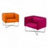 Butaca cómoda Groove para salón de Softline. Muebles de diseño nórdico.