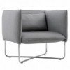 Butaca cómoda Groove para salón de Softline. Muebles de diseño nórdico.