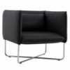 Butaca cómoda Groove para salón de Softline. Muebles de diseño nórdico.