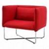 Butaca cómoda Groove para salón de Softline. Muebles de diseño nórdico.