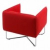 Butaca cómoda Groove para salón de Softline. Muebles de diseño nórdico.