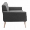 Butaca cómoda y compacta Scope para salón de Softline. Butacas, sillones y sofás.