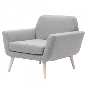 Butaca cómoda y compacta Scope para salón de Softline. Butacas, sillones y sofás.