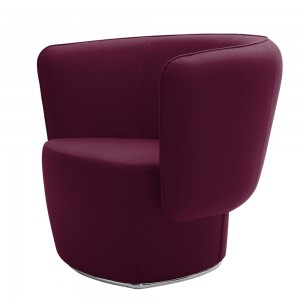 Butaca cómoda y acolchada Venice para salón de Softline. Butacas y sillones.