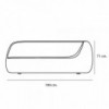 Chaise Longue Sand para salón de Softline. Sillones y chaise lounge de diseño nórdico.