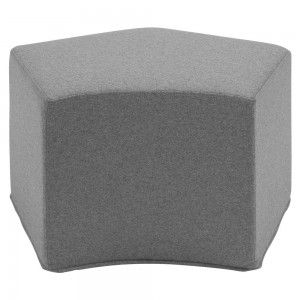 Pouf divertido Pause en diferentes acabados para dormitorio infantil de Softline.