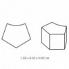 Pouf divertido Pause en diferentes acabados para dormitorio infantil de Softline.