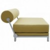 Sofá cama de diseño Sleep con posterior ajustable para dormitorio de Softline.