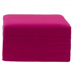 Pouf Trio de Softline. Pouf tapizado convetible en colchón para dormitorio.