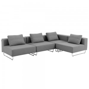 Sofá modular clásico Ohio para salón de Softline. Sofás y sillones de diseño nórdico.