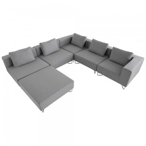 Sofá modular Lotus para salón de Softline. Sofás modulares de diseño nórdico.