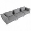 Sofá modular Lotus para salón de Softline. Sofás modulares de diseño nórdico.