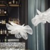 Lámpara suspendida La Belle Étoile Slamp. Diseño dinámico y de vanguardia.