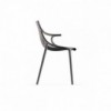 Sillón con brazos Ibiza Apilable de Vondom para exterior Diseñada por Eugeni Quitllet | Lluesma