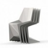 Silla Voxel para Interior y Exterior con Doble Pared Diseñada por Vondom