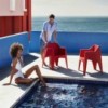 Silla con brazos diseño de KArim Rashid para Vondom.