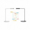 Lámpara de sobremesa con base redonda Flo Desk de Foster+Partners y Lumina