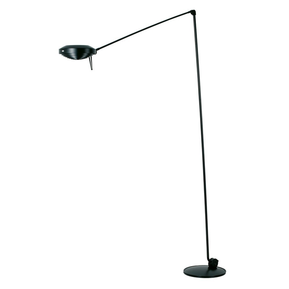 Lámpara de pie en versión halogena con brazo articulado Elle de Lumina.