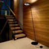 Lámpara de pie de brazo simple para espacios interiores Elle 1 LED de Lumina