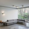 Lámpara minimalista de techo Structural de Vibia. Luminarias modernas.