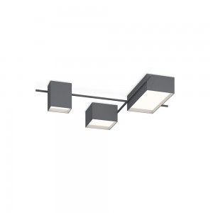 Lámpara minimalista de techo Structural de Vibia. Luminarias modernas.