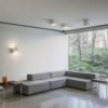 Lámpara minimalista de aplique Structural de Vibia. Luminaria moderna.