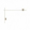 Lámpara minimalista de aplique Structural de Vibia. Luminaria moderna.