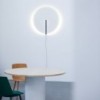 Lámpara aplique Guise de Vibia. Diseño moderno de lámparas para pared.