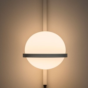 Lámpara aplique Palma de Vibia. Diseño moderno de Luminarias para salón.