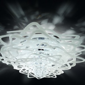 Aplique plafón para interiores Aurora Slamp. Lámpara de diseño para techos.