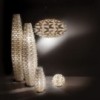 Lámpara de pie para interior Cactus Gold Slamp. Diseño moderno italiano.