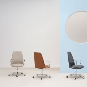 Sillón ejecutivo Elinor 3755 de Pedrali. Sillones modernos para oficinas.