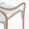 Sillón Soul 3745/3747 de Pedrali. Sillones de diseño moderno. Sillones de madera.