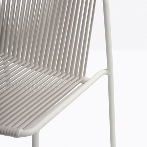 Silla Tribeca 3660 de Pedrali. Sillas para exterior. Sillas metálicas.