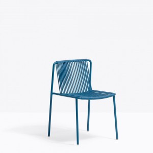 Silla Tribeca 3660 de Pedrali. Sillas para exterior. Sillas metálicas.