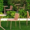 Silla Tribeca 3660 de Pedrali. Sillas para exterior. Sillas metálicas.