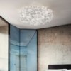 Aplique/Plafón Clizia large de Slamp. Diseño único moderno e italiano.