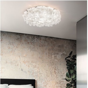 Aplique/Plafón Clizia large de Slamp. Diseño único moderno e italiano.
