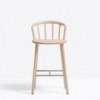 Taburete Nym 2838/2839 de Pedrali. Taburetes de diseño. Taburetes de madera.