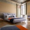 Cama Madame C Plus de Bonaldo. Mobiliario de diseño para dormitorios.