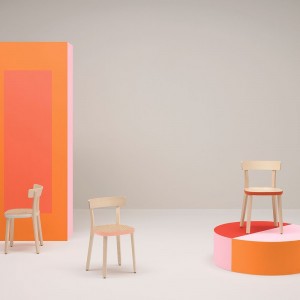 Silla Folk 2920 de Pedrali. Sillas de diseño. Sillas modernas para salón.