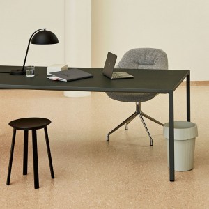 Silla AAC 121 tapizado Soft de Hay. Silla giratoria tapizada.