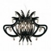 Lámpara colgante diseño moderno y lujuso Medusa de Slamp con  56 cristales Swarovski