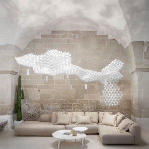 Lámpara colgante Nuvem de Slamp. Diseño único de calidad italiana.