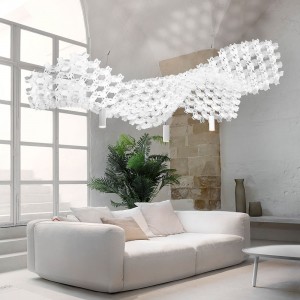 Lámpara colgante Nuvem de Slamp. Diseño único de calidad italiana.